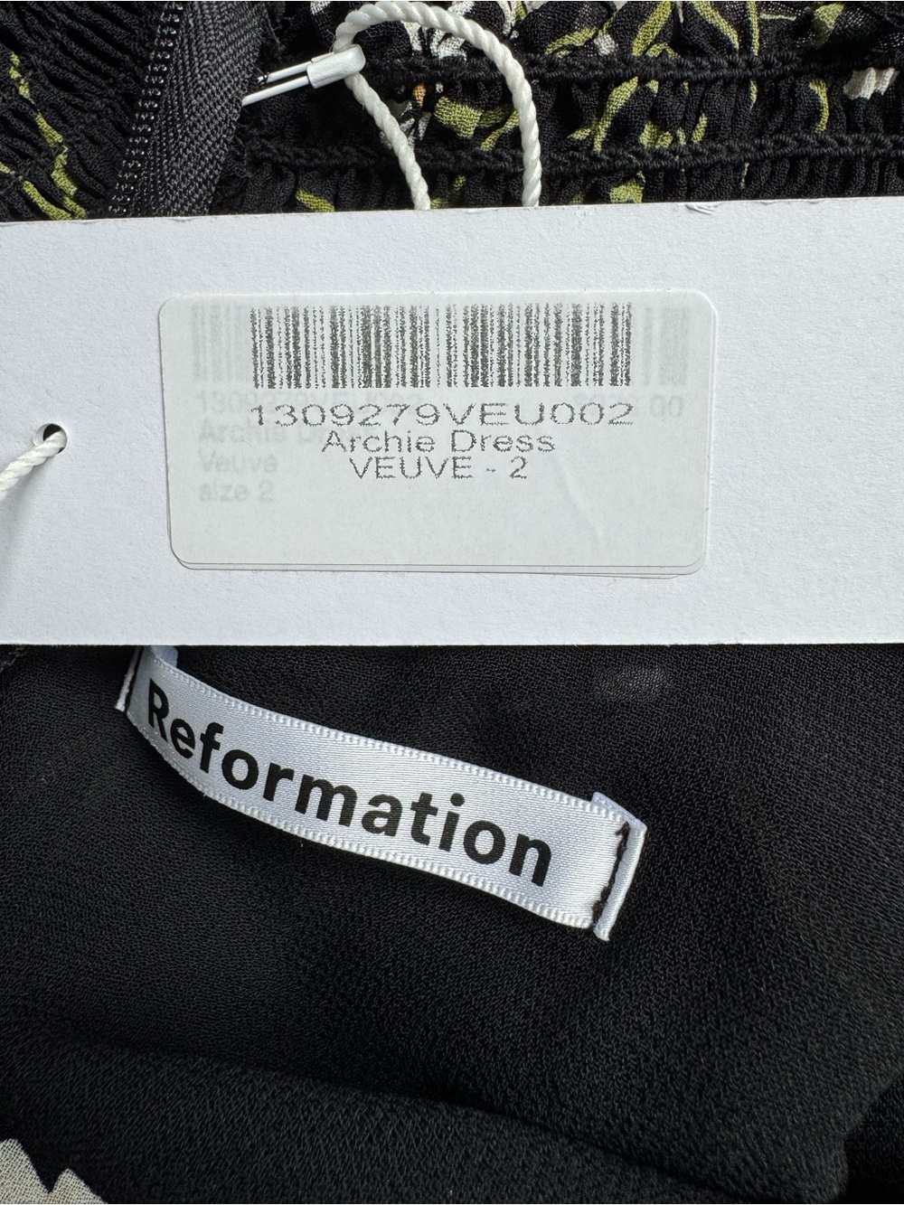 NWT Reformation Archie Dress Veuvr - Picture 8 of 10